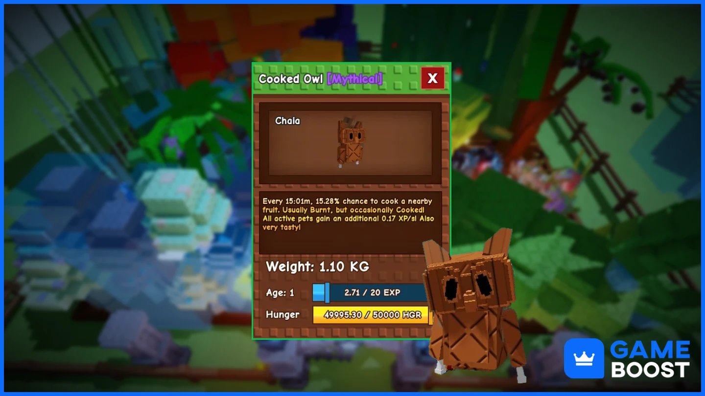 cooked owl grow a garden