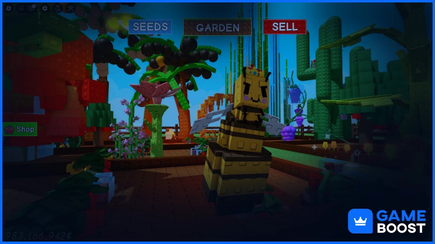 grow a garden queen bee