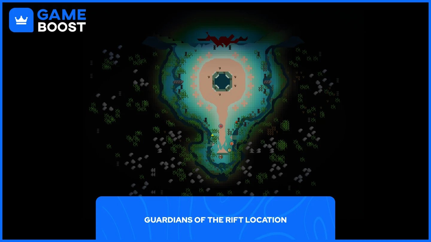 en bild av Guardians of the Rift-lokationen