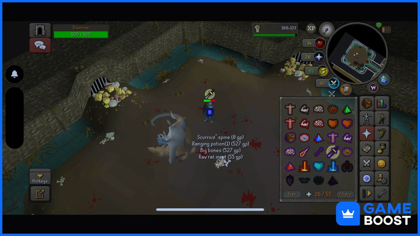 lucha scurrius osrs
