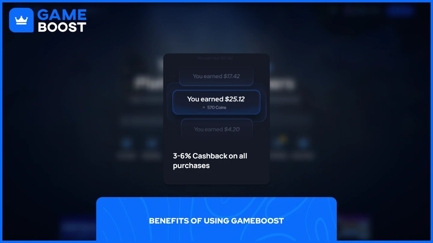a picture of gameboost cashback system