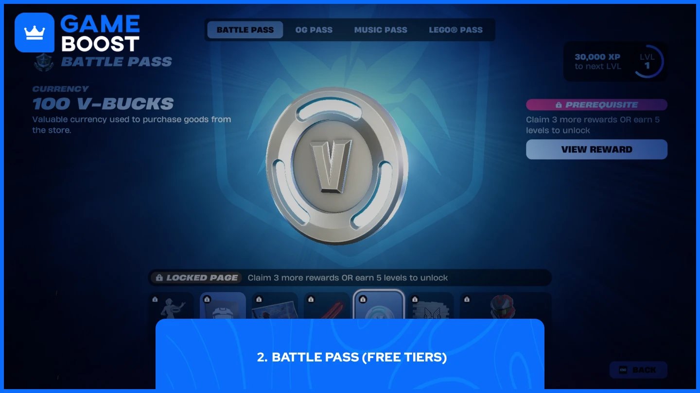 a picture of fortnite battle pass featuring v-bucks