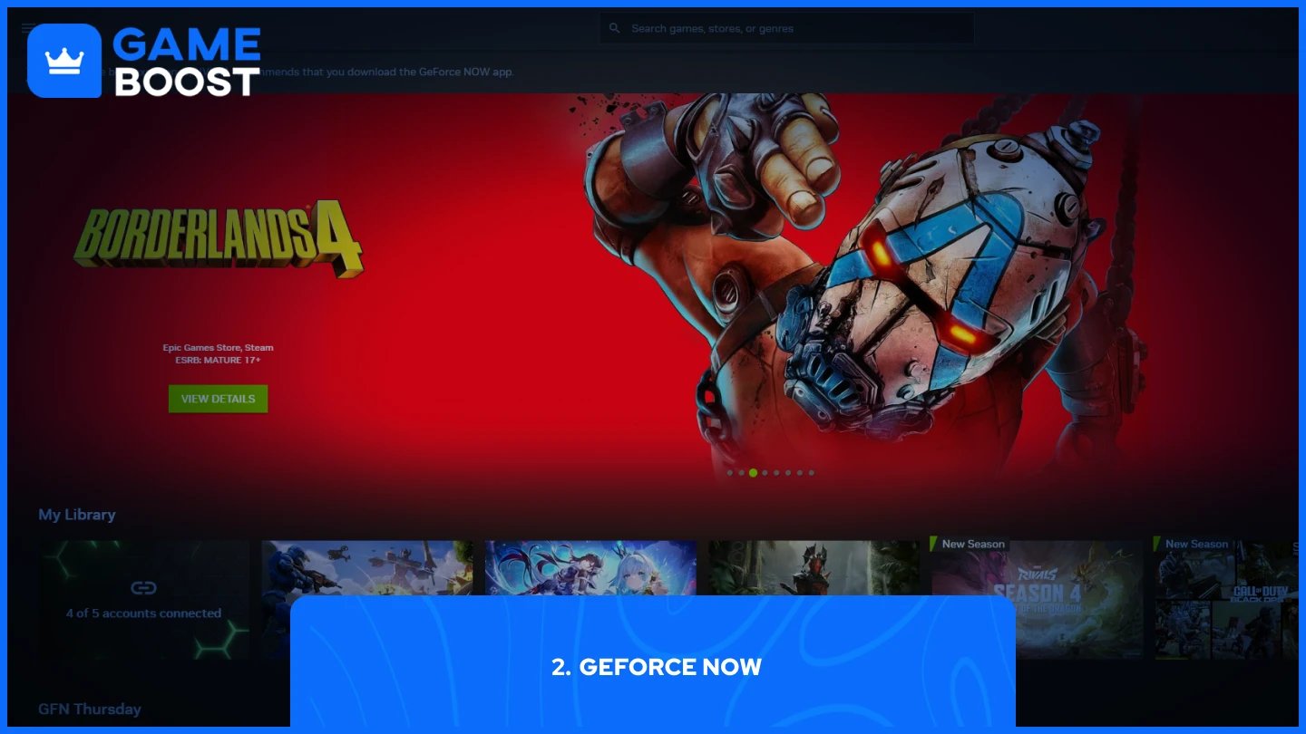 a picture of geforce now