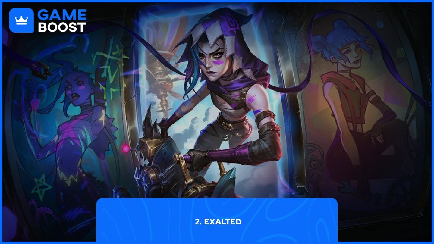 en bild av arcane fractured jinx splash art