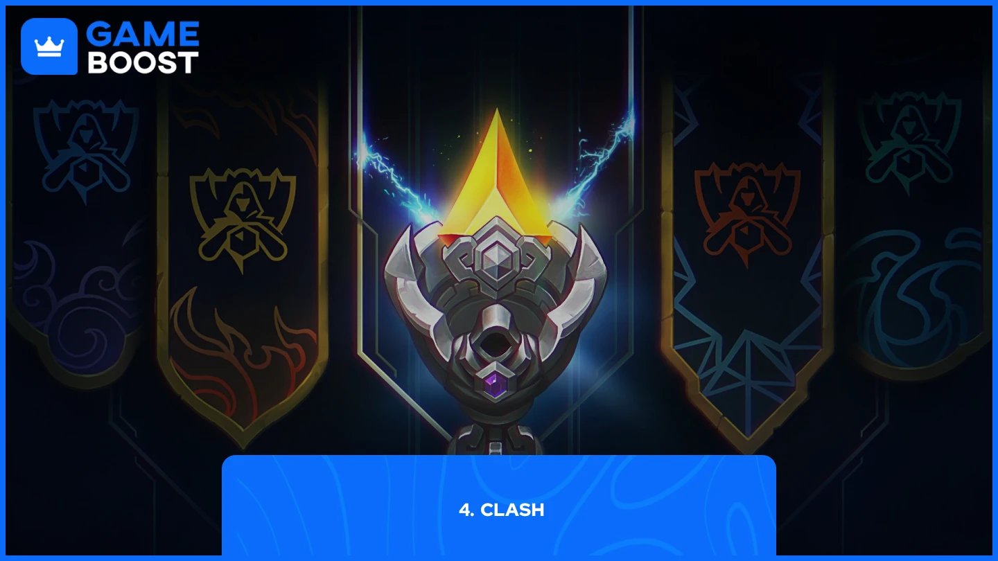 en bild av league of legends clash