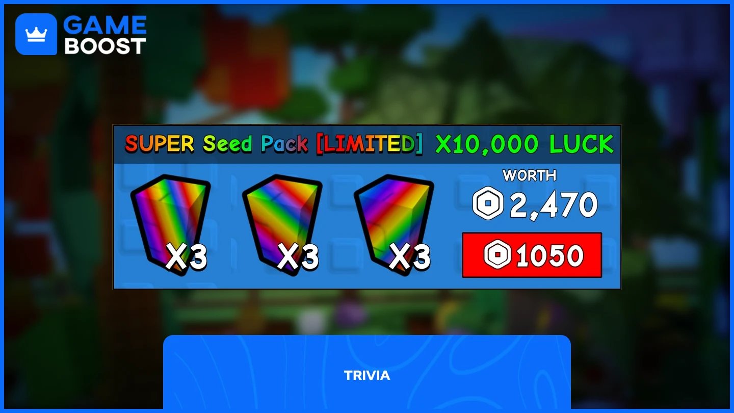 grow a garden super seed pack