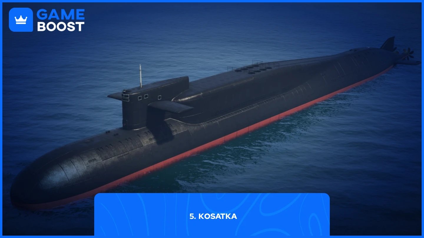 et billede af Kosatka ubåd