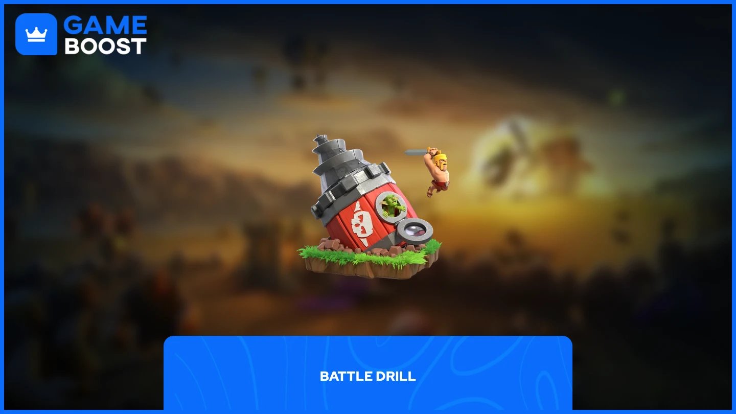 coc perceuse de bataille