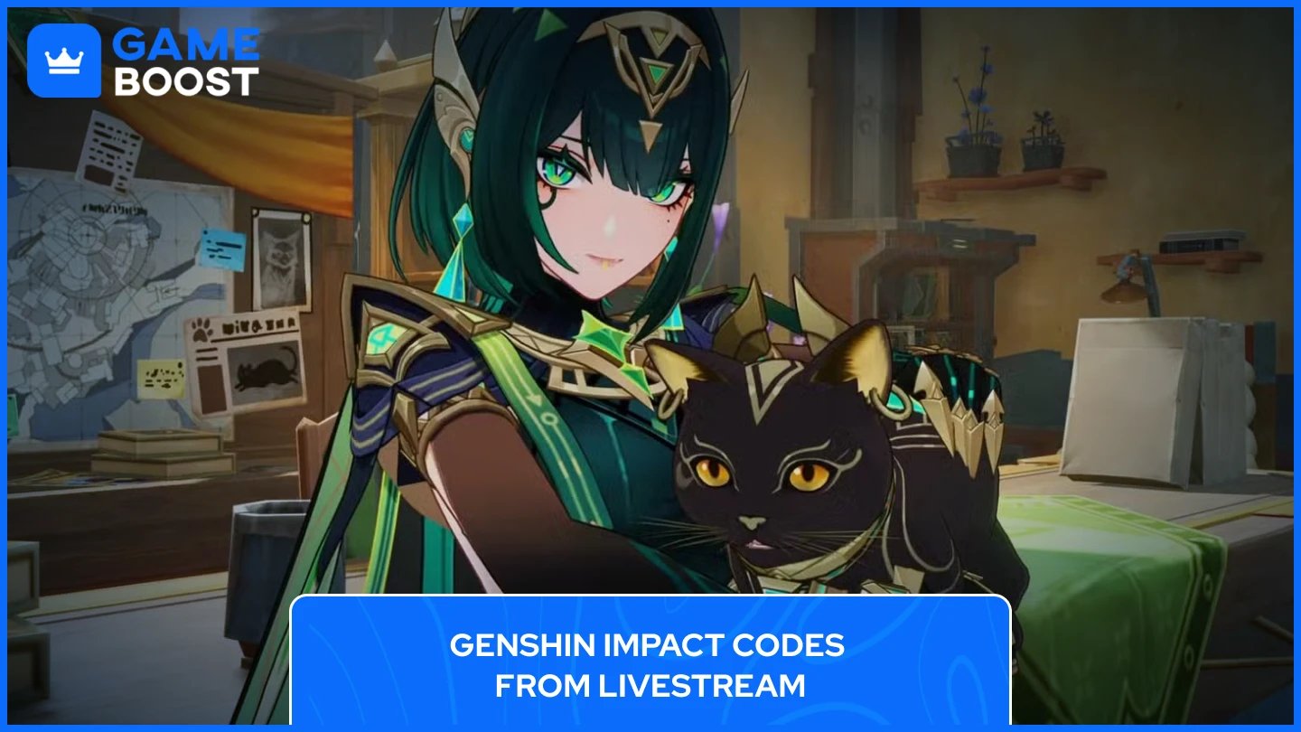 genshin impact livestream codes