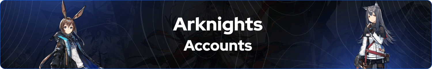 Arknights 账户横幅