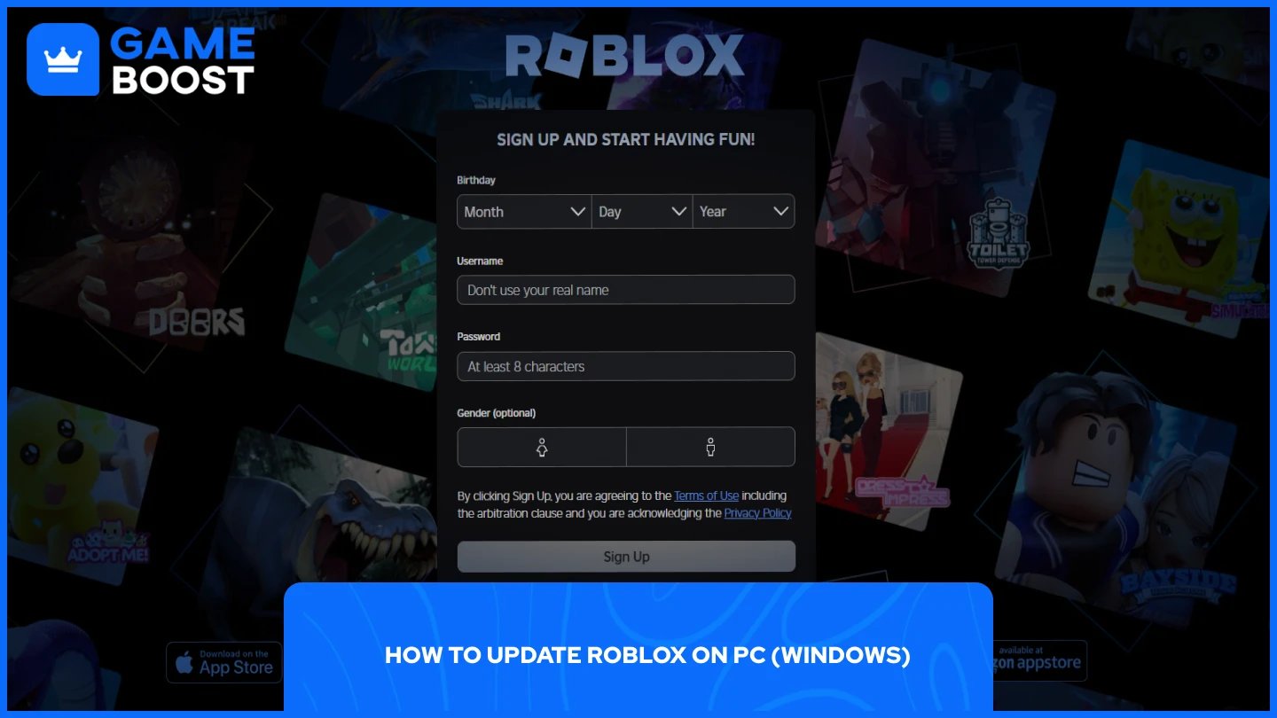 oficiální web robloxu