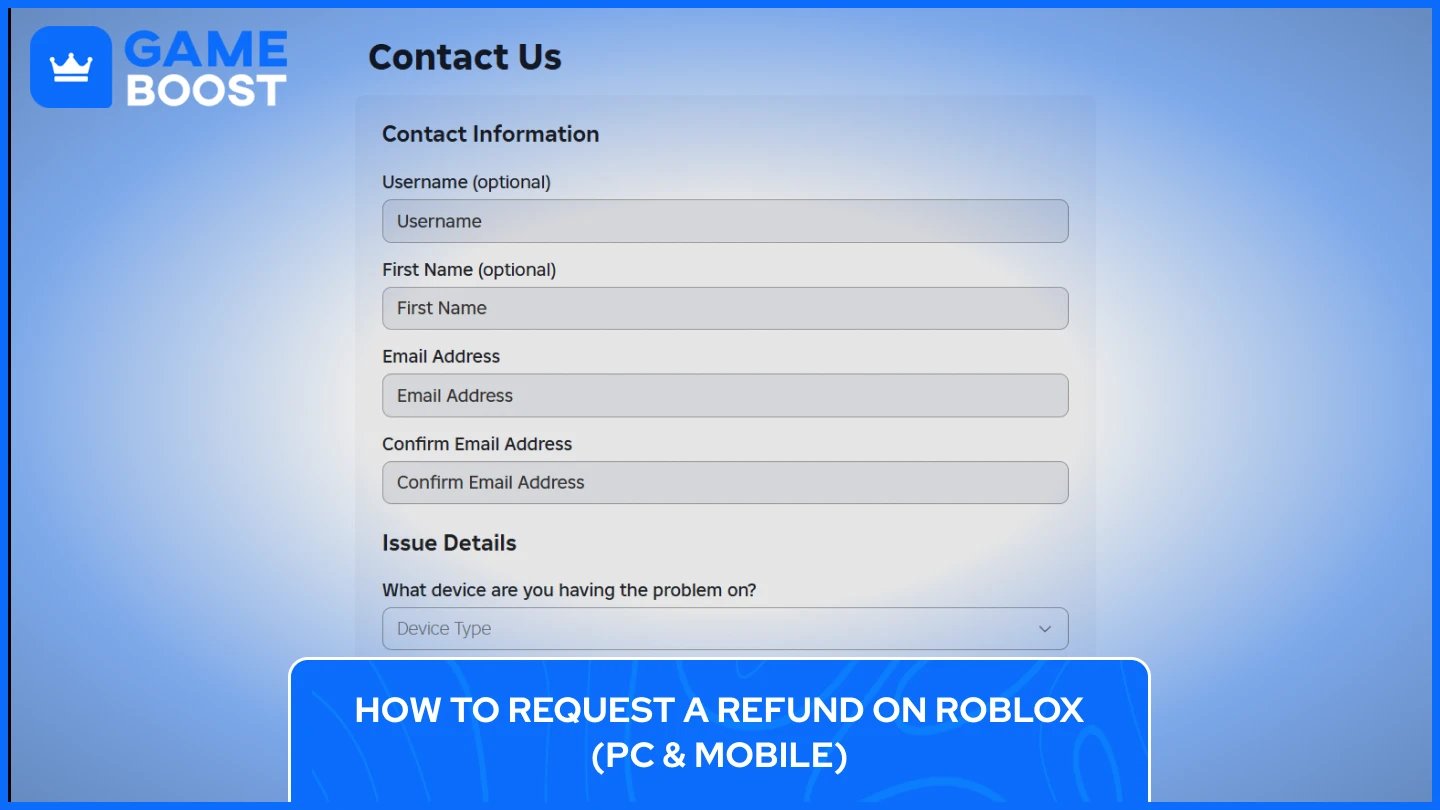 Comment demander un remboursement sur Roblox