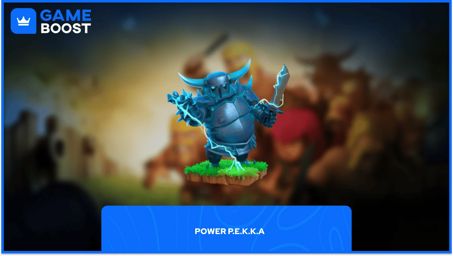 clash of clans power pekka
