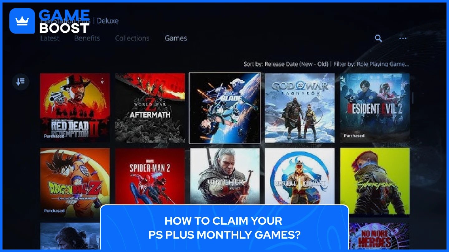 How to Claim  PS Plus Monthly Games