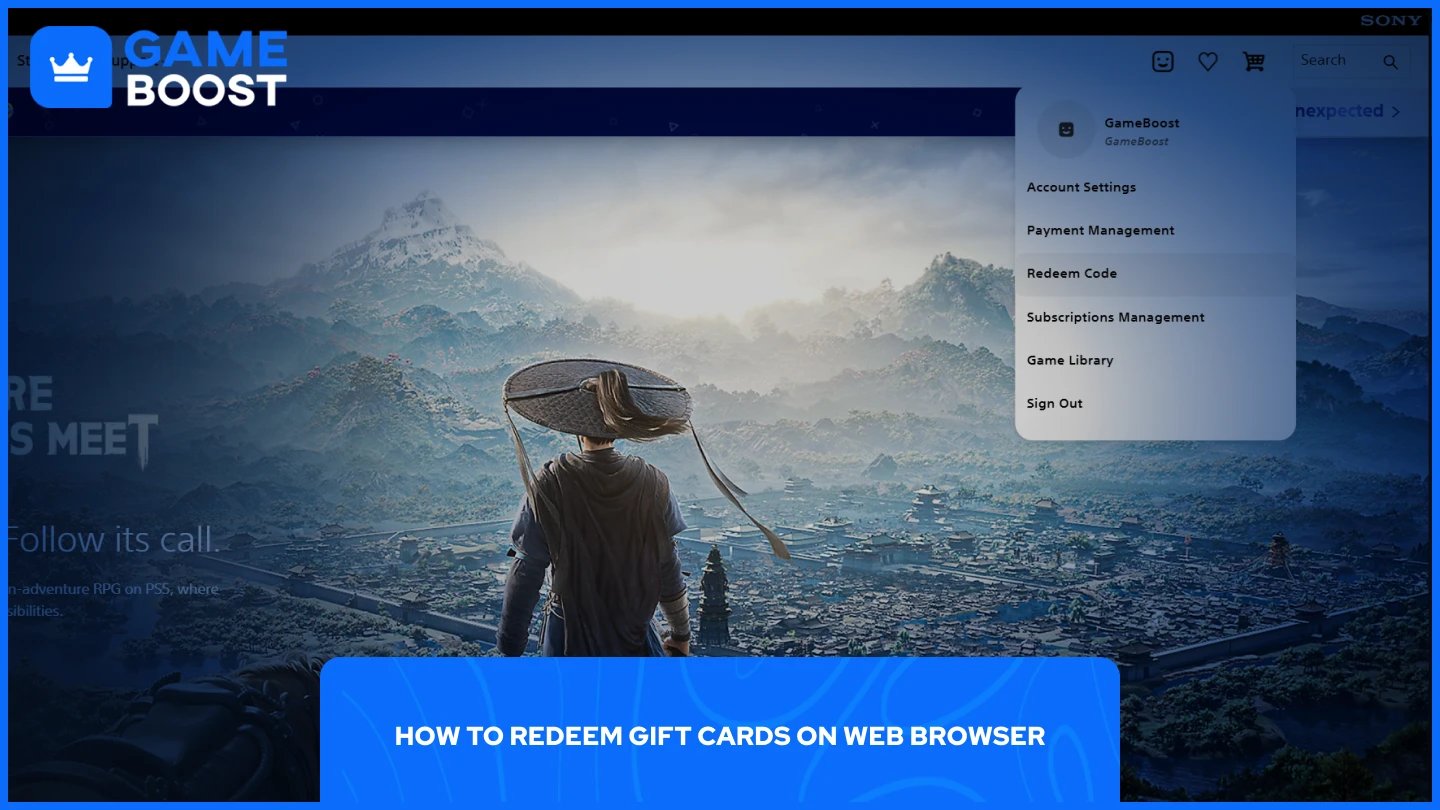 una imagen de la página de inicio de playstation