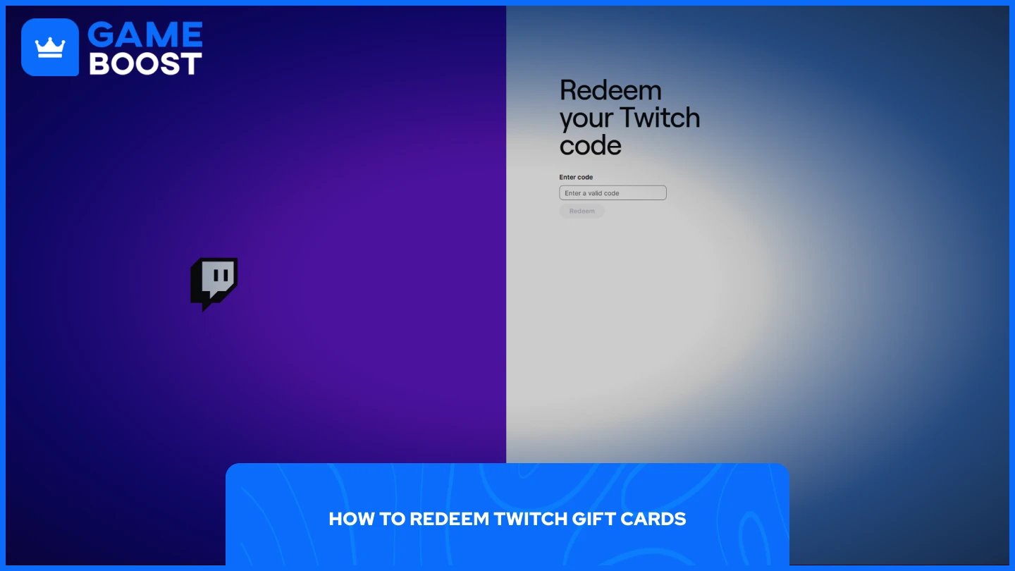una imagen de la página de canje de códigos de Twitch