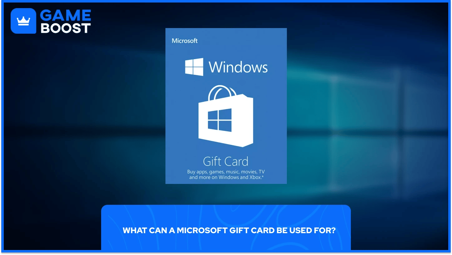 tarjeta de regalo de microsoft