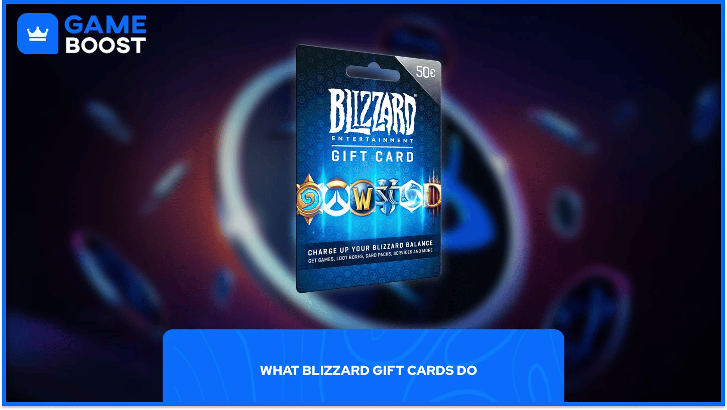 blizzard ajándékkártya