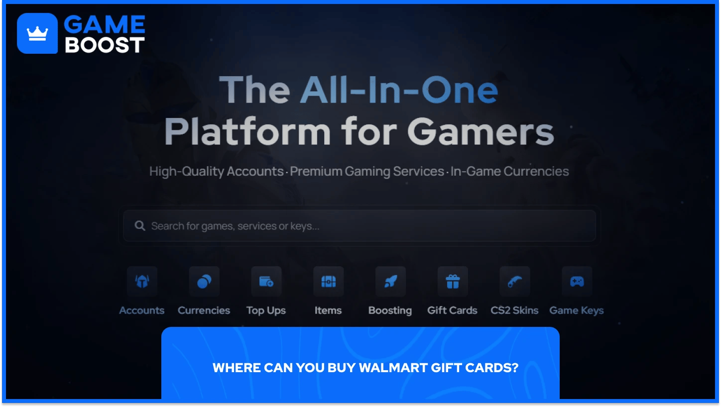 GameBoost homepage