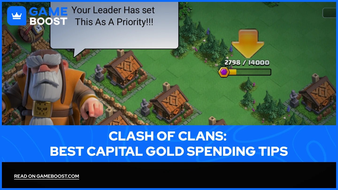 clash of clans Kapital Guld prioriteter