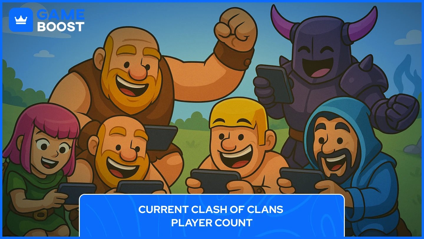 количество игроков clash of clans