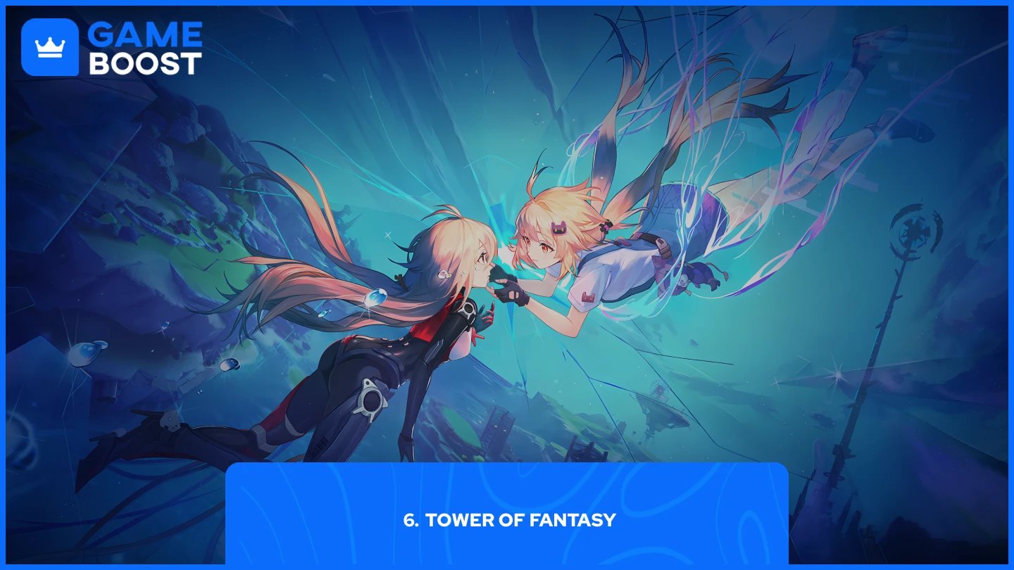 a picture of Tower of Fantasy splash art
