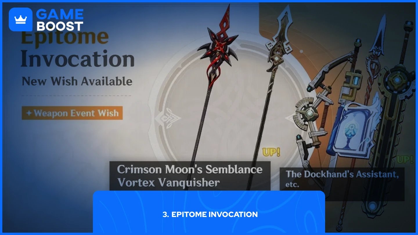 a picture of Epitome Invocation weapon event 