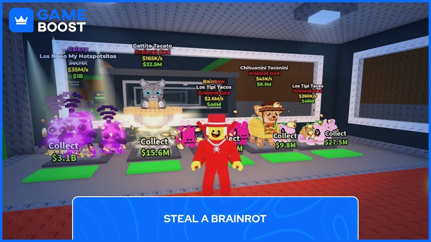 ขโมย Brainrot roblox