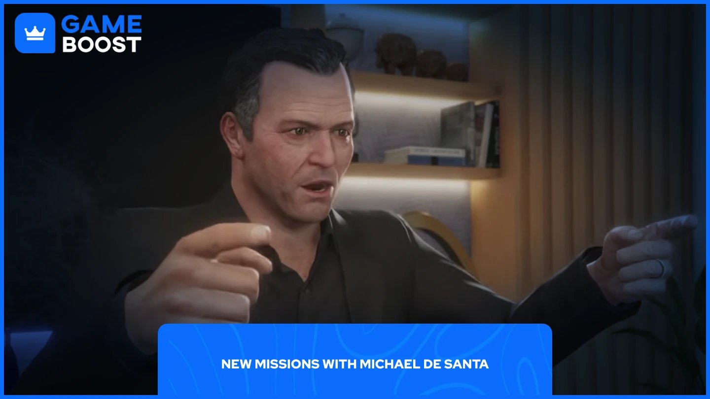 GTAオンラインのマイケル・デ・サンタの画像