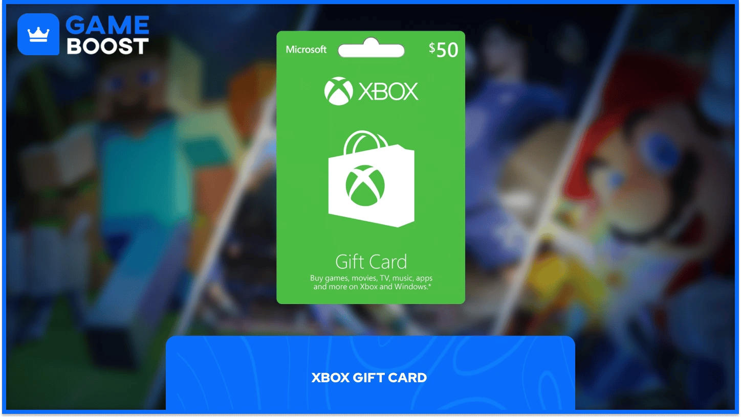 carte cadeau xbox