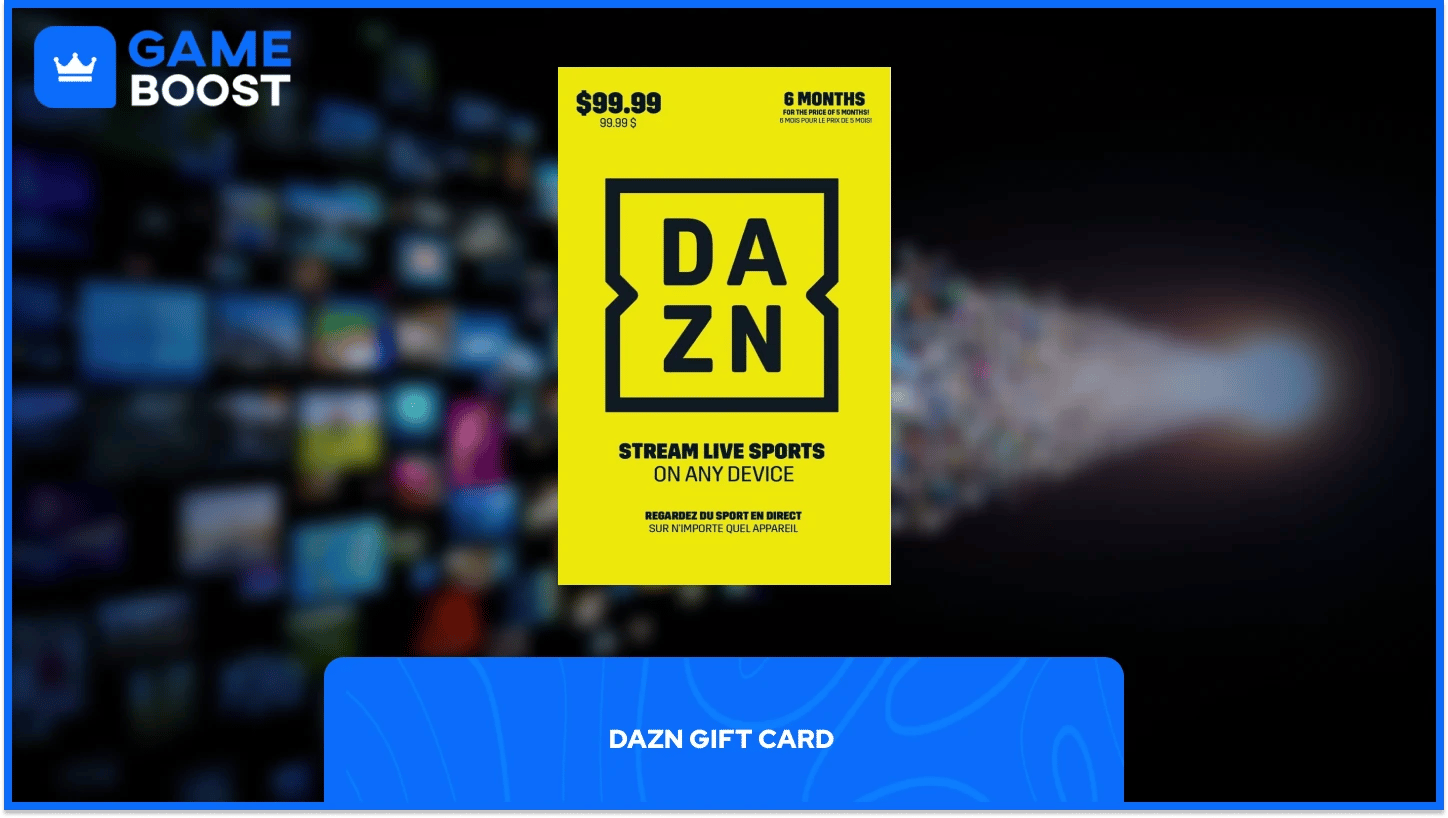 dazn ajándékkártya