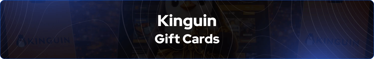 Kinguin Gift Cards banner