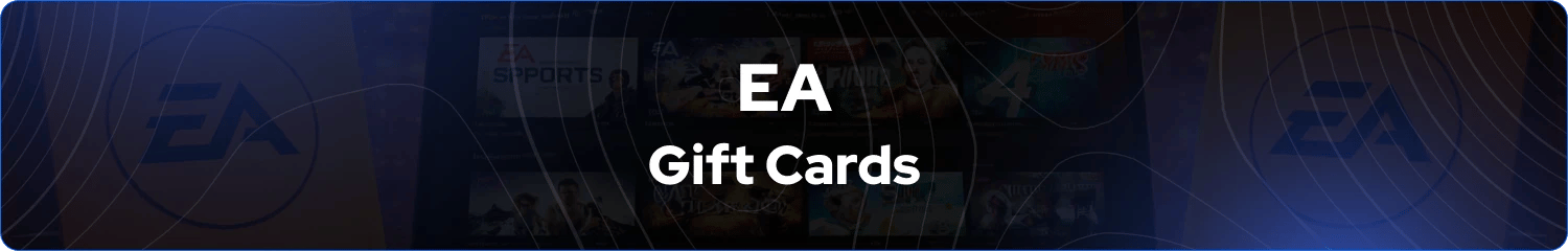 EA Gift Cards banner