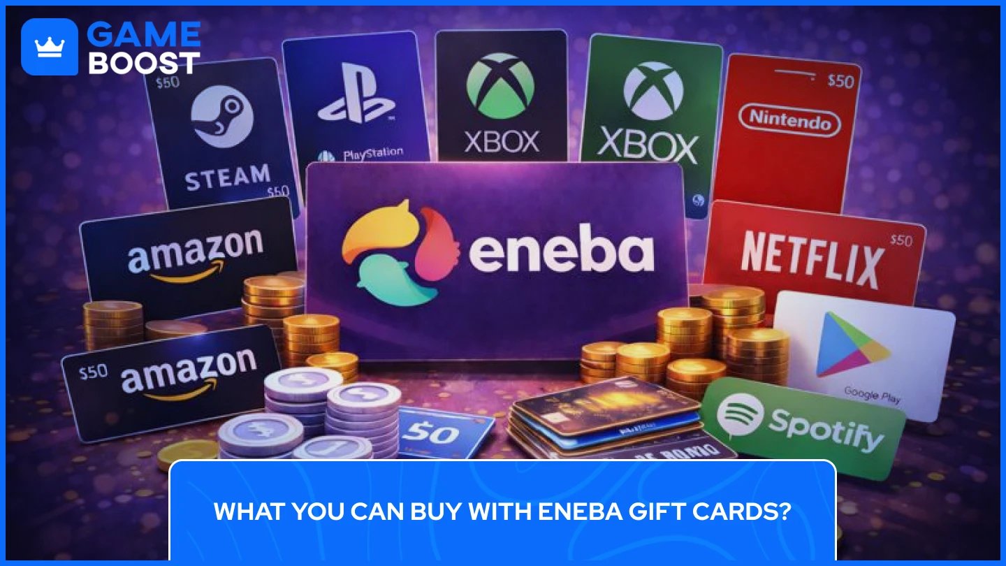 使用 Eneba 礼品卡购买