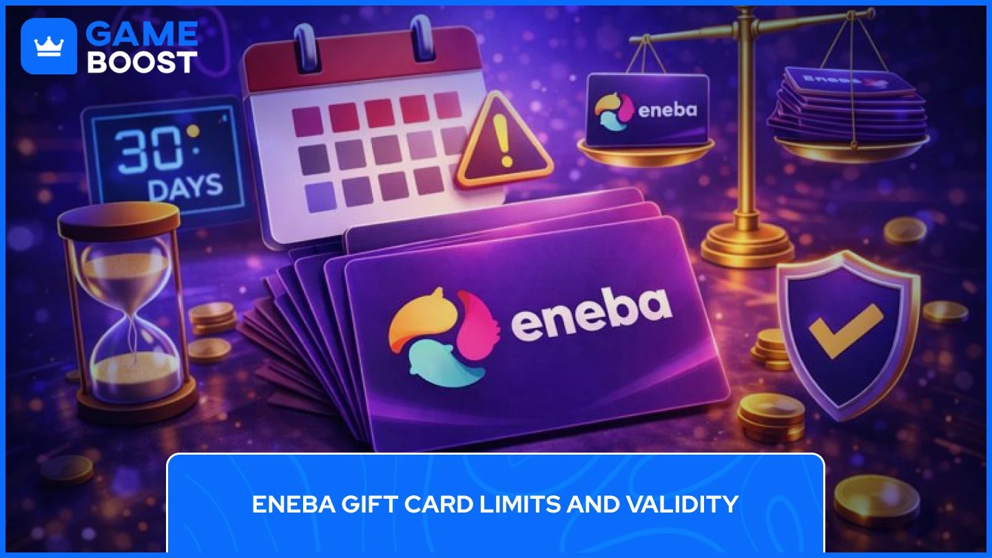 Eneba 礼品卡限制