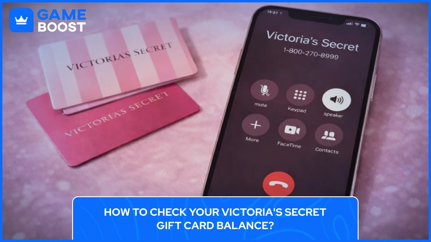 ตรวจสอบบัตรของขวัญ Victoria's Secret