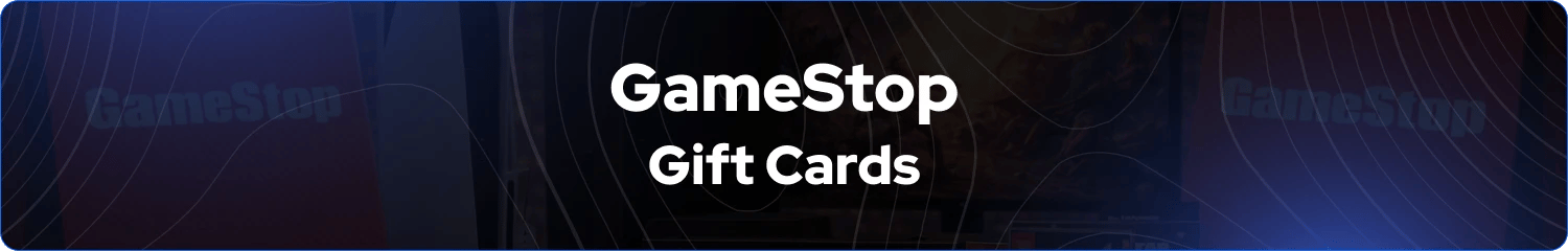 GameStop 礼品卡横幅