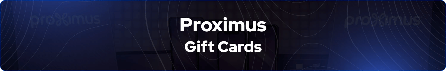 Banner carduri cadou Proximus