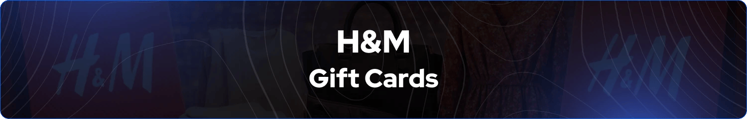 H&M Gavekort banner