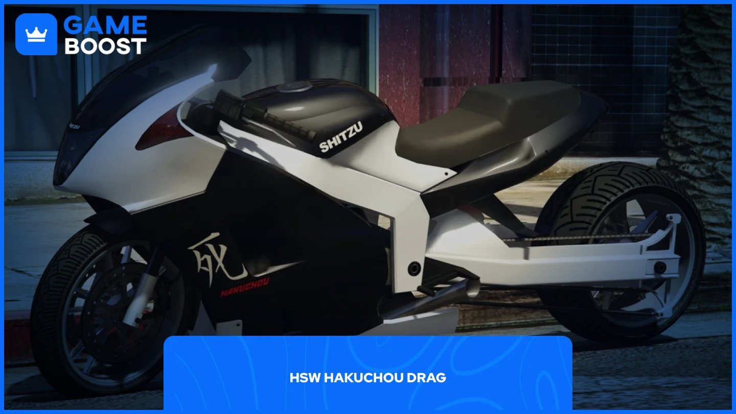 HSW Hakuchou Drag gta 5 Motorrad