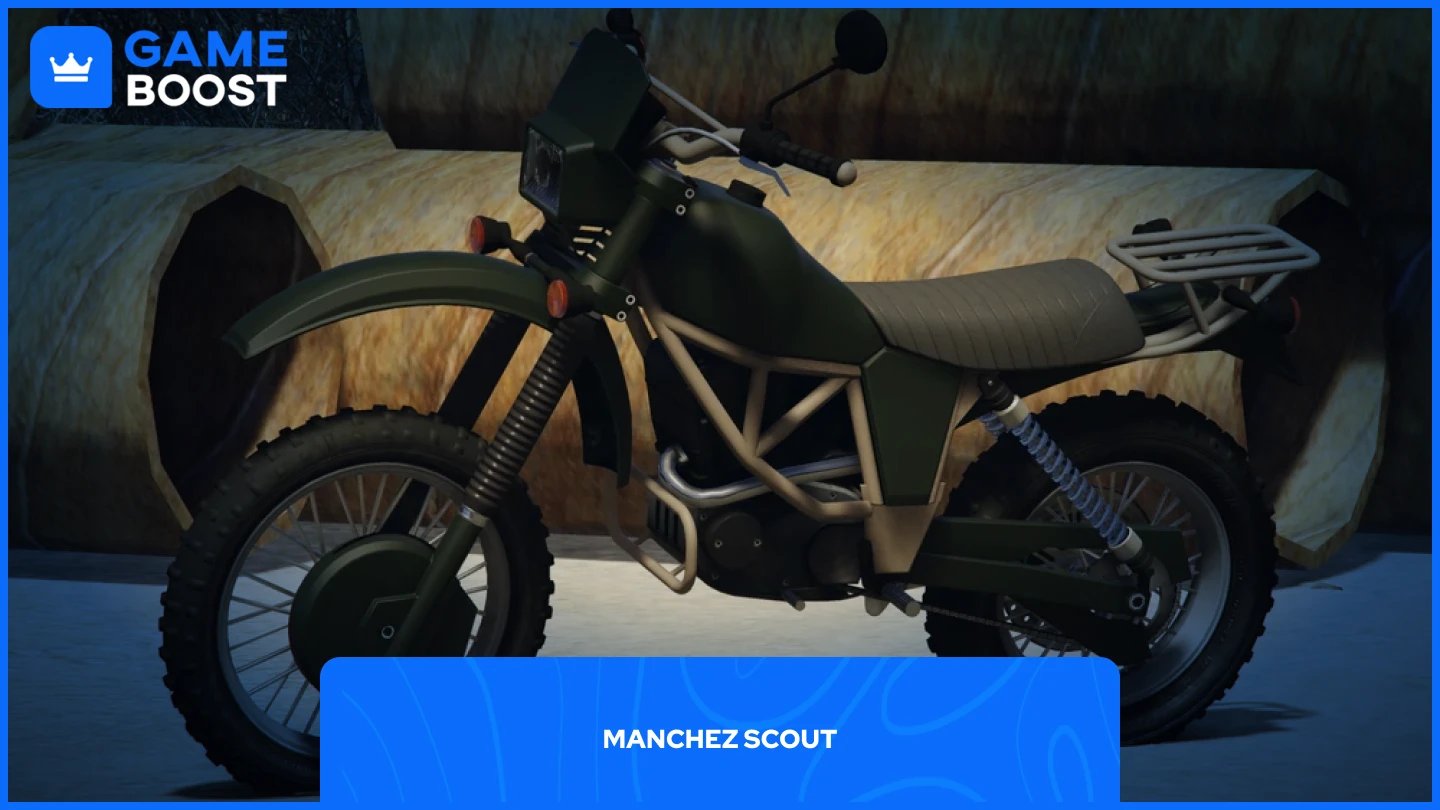 Manchez Scout gta 5 Motorrad