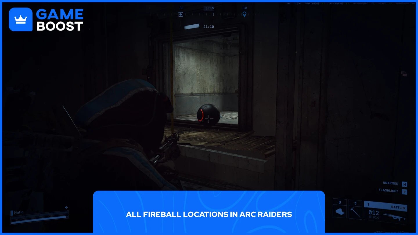 ภาพของลูกไฟใน Arc Raiders