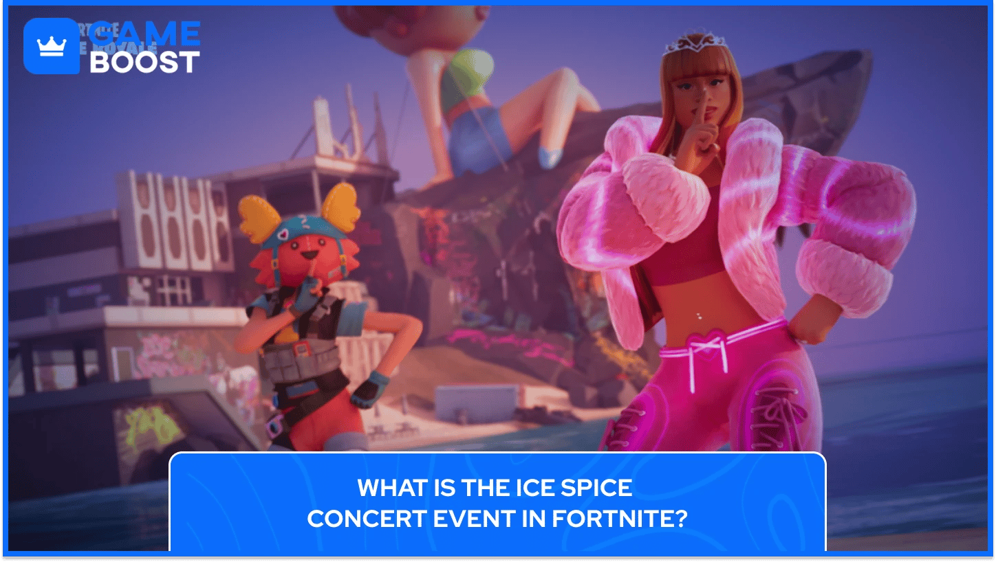 concerto di Ice Spice per Fortnite