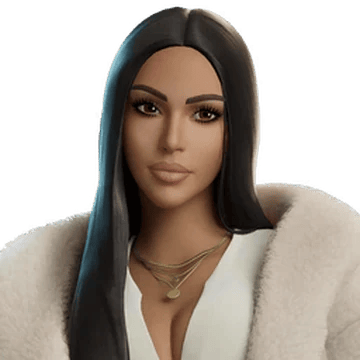 Kim Kardashian fortnite skin