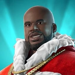 Santa Shaq fortnite skin