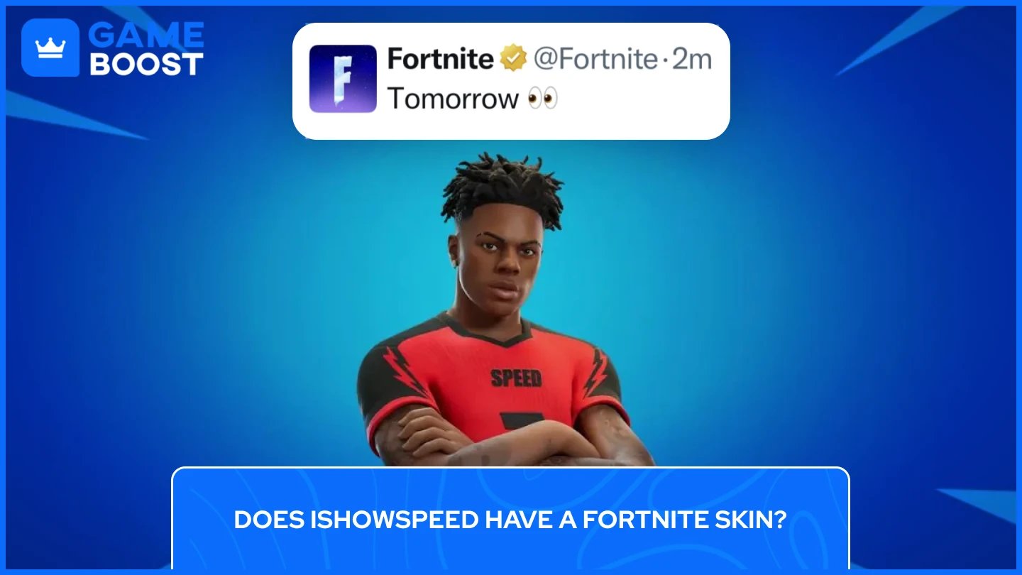 ishowspeed fortnite kostümü