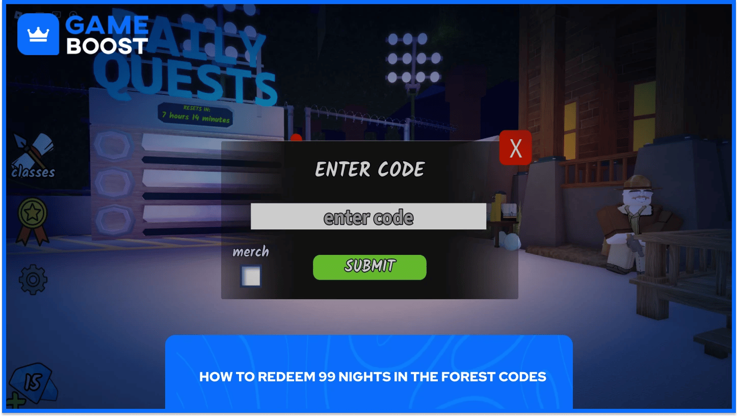 99 nights in the forest redeem codes