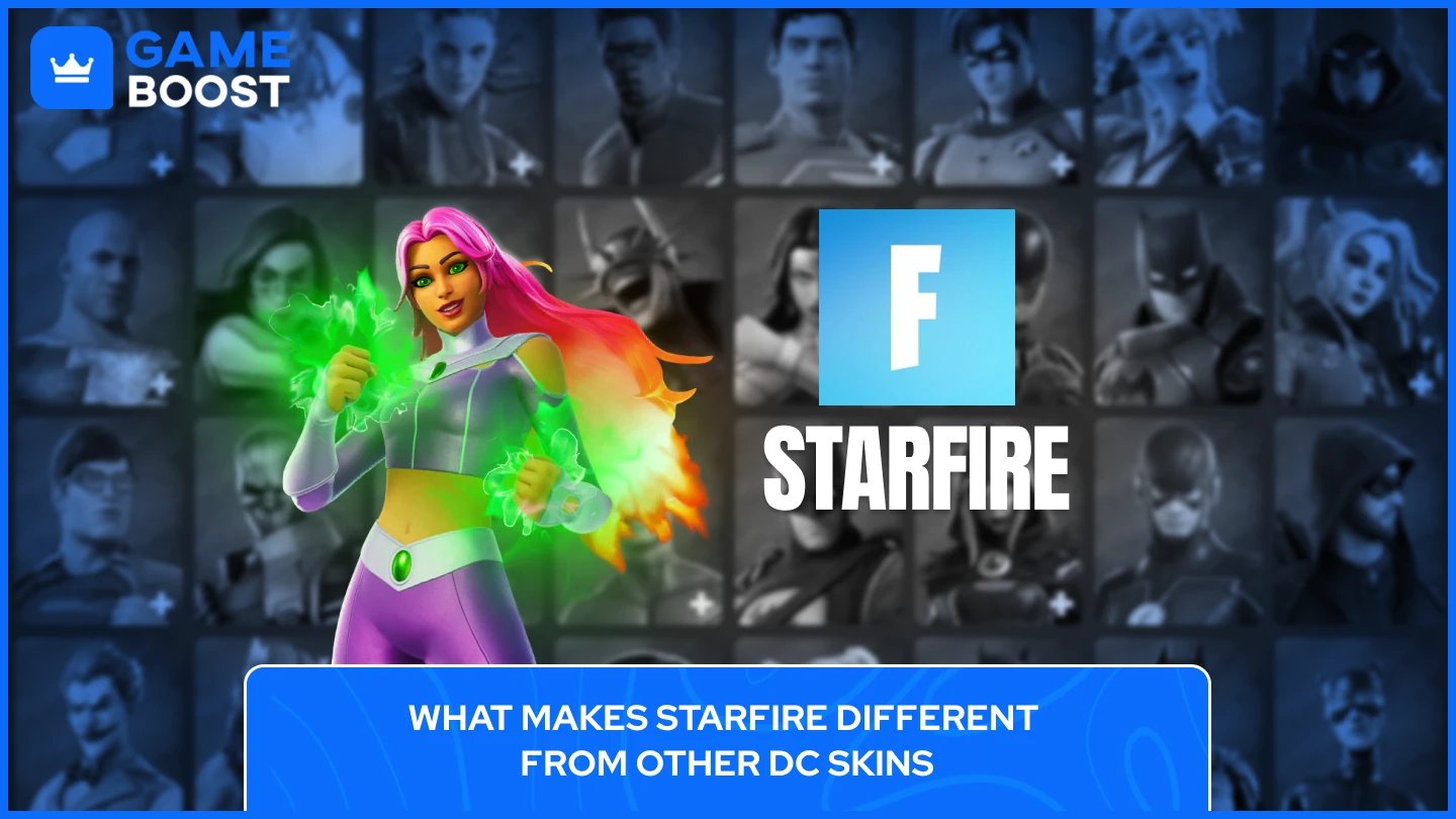 skin de Starfire de DC en Fortnite