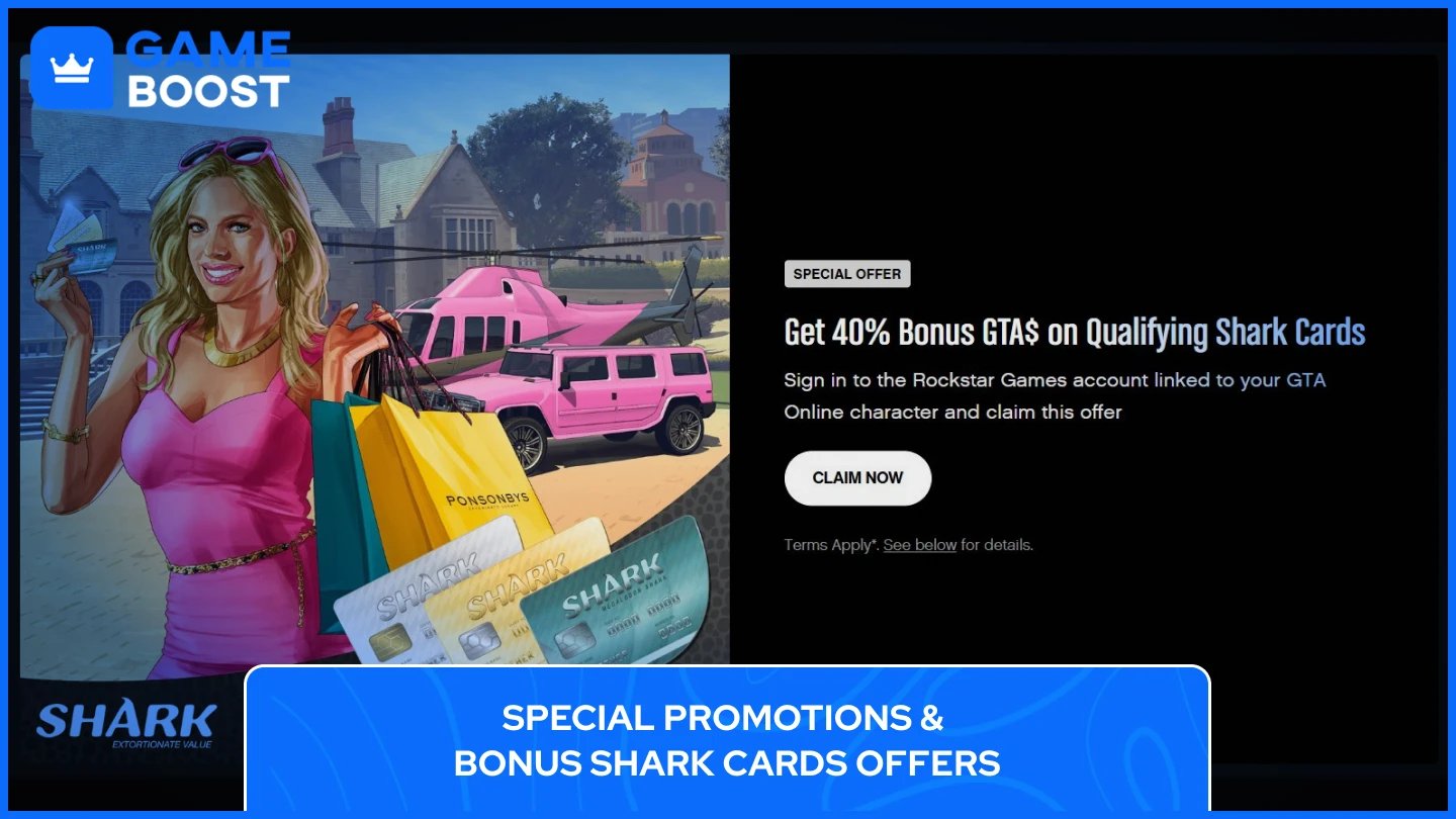shark cards promotion gta 5