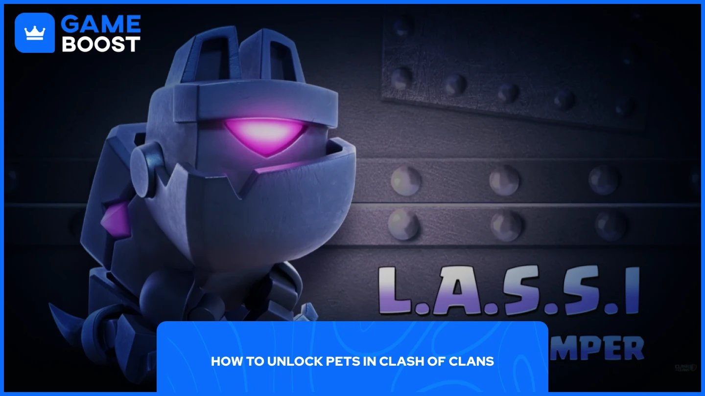 una imagen de la mascota L.A.S.S.I en Clash of Clans
